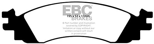 EBC Brakes DP41767R Yellow stuff Brake Pads