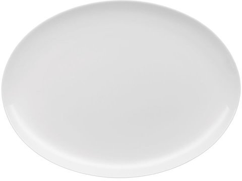 Rosenthal Jade 61040-800001-12730 - Piatto Ovale, 30 cm, Colore: Bianco