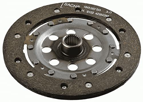 SACHS 1864 000 274 Kupplungsscheibe für Volkswagen Polo (6N2) 1999-2001 und Andere Fahrzeuge | Kompatibel mit: VW POLO, POLO III