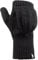 Heat Holders - Damen Thermo fingerlose Handschuhe, Fausthandschuhe-Einheitsgröße, 2.3 tog (Schwarz)