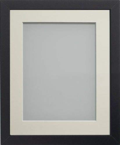 Frame Company Allington Black 20x16 Frame with Ivory Mount for 15x10