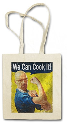 Urban Backwoods We Can Cook It ! Hipster Bag Beutel Stofftasche Einkaufstasche