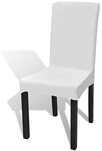 vidaXL 6X Stuhlhussen Dehnbar Jersey Stretch Stoff Stuhlbezug Husse Überzug