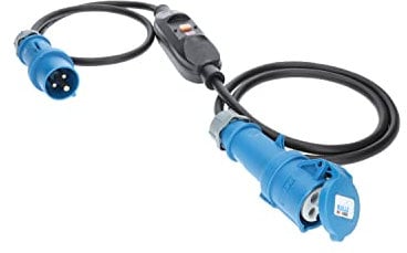 CEE Personenschutzadapter PRCD von KALLE DAS KABEL