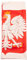 XXL Flagge Fahne Polen mit Adler 150 x 250 cm