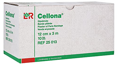CELLONA Gipsbinden 3mx12cm 25013 2X5 St