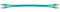 Phonocar 4/262 Audio Extension Cable RCA-RCA 200 cm Multi-Coloured
