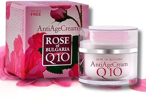 Biofresh Anti-Aging-Gesichtscreme, Q10, mit Rosenwasser, ohne Parabene, 50 ml