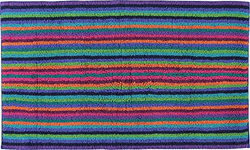 Cawö Badteppich Lifestyle blau Größe 60x100 cm