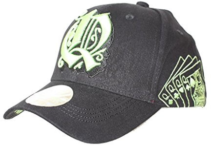 Baseball Cap New York NY CIS ALTLANTA LA (Poker/SCHWARZ-GRÜN)