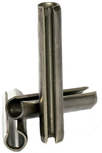 (5mm) M5 x 30 Stainless Steel Slotted Spring Tension Pins Sellock Roll Pins DIN 1481-5 Pack
