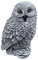 stoneandstyle Steinfigur Uhu Kauz Steinguss frostfest wetterfest Gartenfigur