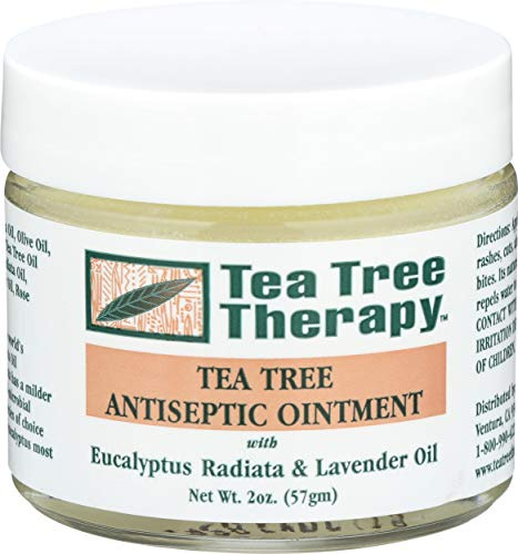 Tea Tree Therapy Antiseptic Ointment Oil, Eucalyptus Australian and Lavender, 2 Ounce