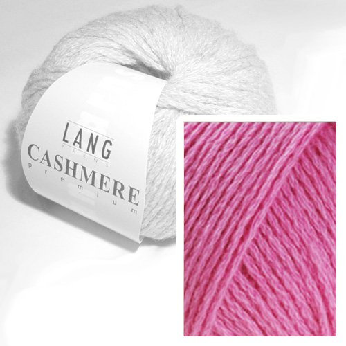 Lang Yarns - CASHMERE PREMIUM - Farbe 0019 Rosa - 100% Kaschmirwolle (25 Gramm – 1 Knäuel)