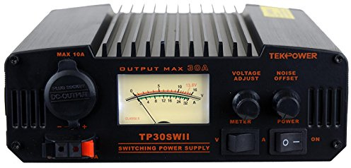 TekPower TP30SWII - Fuente de alimentación de conmutación analógica (30 A, 13,8V, con compensación de Ruido)