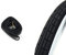 1 x Reifen + 1 x Schlauch Fahrrad Fahrrad 26 x 1 3/8 ideal Holland Fahrrad Klassische Damen – Herren/Weiß – Schwarz