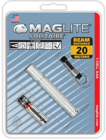 MAG-LITE Solitaire - torcia, argento