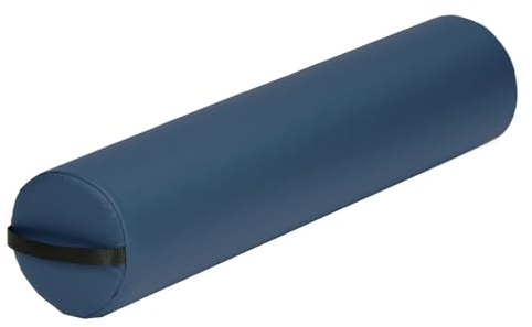 EARTHLITE Knierolle RUND - Massagekissen/Nackenrolle/Nackenkissen für Massageliegen & Rückenschmerzen (66 x 15x 15cm)