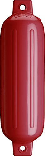 Polyform G-1 Classic Red G Series Fender – 8,9 x 32,5 cm, klassisches Rot