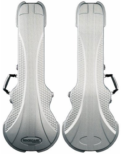 ROCKCASE RC-ABS10502 SCT Premium Delux Line Koffer für SG-Form E-Gitarre, silber