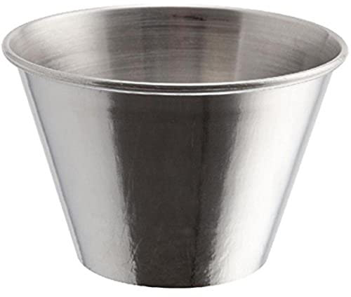 Genware NEV-RAMST8 Ramekin, 8 oz., Stainless Steel