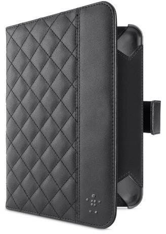 Belkin F7N040vfC00 Housse folio matellassée haut de gamme avec stand intégré pour iPad mini et iPad mini 2 Retina