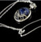 Buyagain Vampire Diaries Katherine Halskette Anhänger Natürliche Lapis Kette Elena Jewel Party