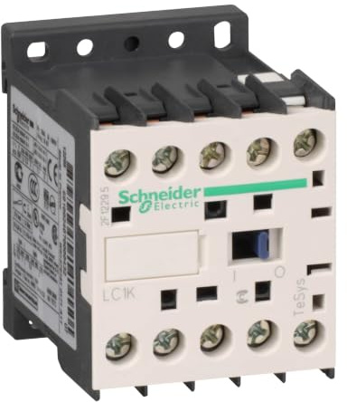 Schneider Electric LC1K Schütz 230V ac-Spule, 4-polig, 440V / 20 A 230V 4 Schließer Widerstandsbelastung, Umkehrend