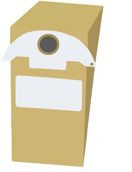 5 Staubsaugerbeutel für Kärcher WD 2.500 M/WD 2500 M Kallefornia K86