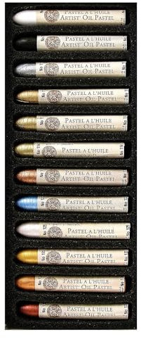 Sennelier Senurie pastello ad olio perla 12 colori indicati (japan import)