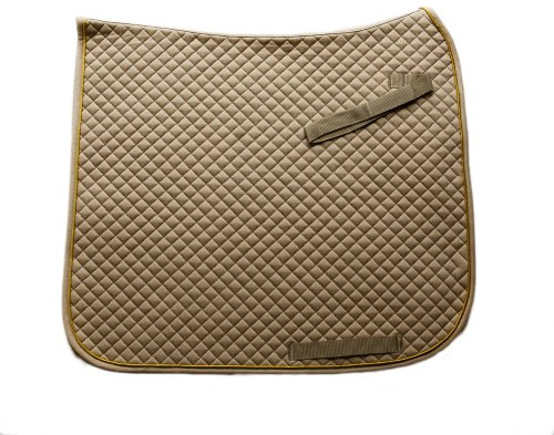 HKM Saddle pad-73812372.0646 Natur/Gold Vollblut