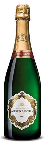 ALFRED GRATIEN Champagne Brut Classique (1 x 0,375 l) – Aus Grand Cru-Lagen – Gereift in Eichenfässern – Feinperlig und Elegant – Passend als Aperitif