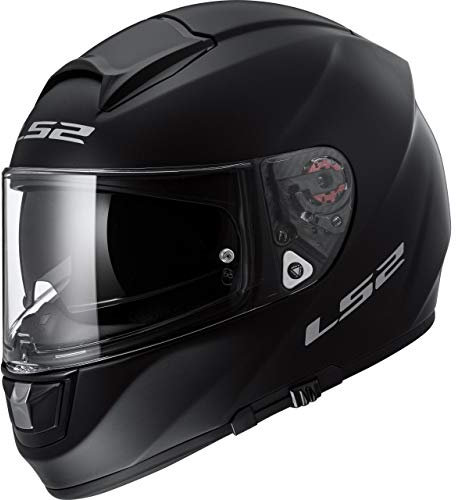 LS2 ff397 Vector FT2 Motorradhelm, Größe XXL, schwarz matt