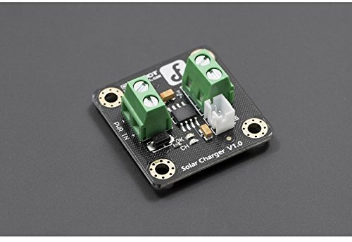 DFRobot Solar Lipo Charger (3.7V) - Compact - Wireless - Solar Power Source for Smartphones, Tablets, Rechargeable Gadgets