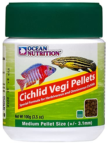 Vegi Pellets für Cichlid, mittel, 100 g