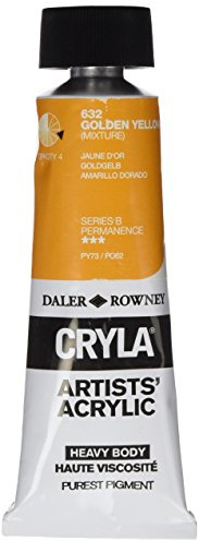 Daler-Rowney Cryla 75 ml Tube - Golden Yellow