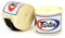 Fairtex!! HW2 Premium Baumwolle Boxbandagen 4,5 m (Paar), HW2, cremefarben, Length 4.5m