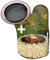 Bellissa Gabione Emplacement Feu et barbecue Ø 92 cm inkl. charbons Bol + flèche Barbecue Barbecue Perche de décoration monde