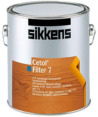 Sikkens Cetol Filter 7-5L pino antico 073 vernice per legno resistente ai raggi UV per esterni