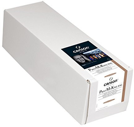 Canson 206112000 Infinity PrintMaKing Rag Papier, 310 g/m², 17 Zoll, 0.432 x 15.24 m, hochweiß