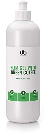 Gel Amincissant Au Café Vert Et Maté Yerba UB - Pour Ultrasons | Radio-Fréquence | Traitements Anticellulite Et Minceur 500 ml