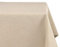 BEAUTEX fleckenabweisende und bügelfreie Tischdecke - Tischtuch mit Lotuseffekt - Tischwäsche in Leinenoptik, Eckig 160x320 cm, Sand
