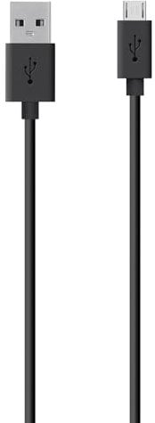Belkin Mixit Micro-USB auf USB-A Lade-/Sync Kabel (3m) schwarz