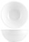 H&H Insalatiera Melamina con Bordo Cm28 Coppe Coppette E Ciotole, Bianco
