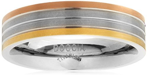 Boccia Unisex-Ring Titan Gr. 66 (21.0) - 0135-0366