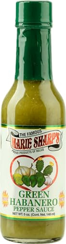 Marie Sharp's Marie Sharp's Green Habanero Pepper Hot Sauce, 5 Fl Oz