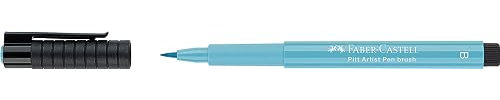 Faber-Castell 10104022 Pitt Artist Feutre Pinceau Stylo B Turquoise Cobalt Clair