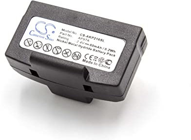 vhbw Batterie Compatible avec AKG Balance K122IR, K216AFC, T216AFC Casque Audio, écouteurs sans Fil (80mAh, 2,4V, NiMH)