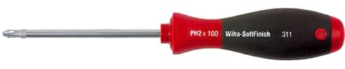 Wiha 311 Series Soft Grip Phillips Screwdriver PH0 60mm