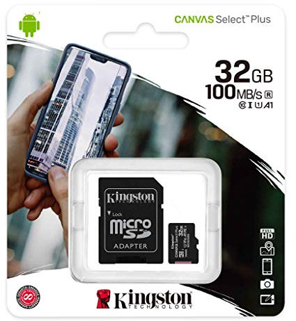 Kingston 32GB Micro SDHC Memory Card for Sony Xperia L1, L2, X, XZ, XA1, XA1 Plus, XA2, XZ Premium, XZ1, XZ1 Compact, XZ2, XZ2 Compact, XZ2 Liquid, XZ3, XA2 Ultra, Z1 Mobile By UkMobileAccessories